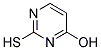 2-MERCAPTOPYRIMIDIN-4-OL Struktur