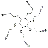 HEXA(2-CYANOETHOXY) CYCLOHEXANE Struktur