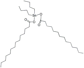 DIBUTYL TIN DIMYRISTATE Struktur