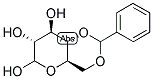 4,6-O-BENZYLIDENE-D-GLUCOPYRANOSE Struktur