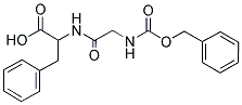 N-CARBOBENZOXYGLYCYL-DL-PHENYLALANINE Struktur