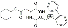 FMOC-D-ASP(OCHEX)-OH Struktur