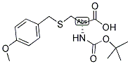 BOC-D-CYS(4-MEOBZL)-OH Struktur