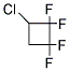 1-CHLORO-2,2,3,3-TETRAFLUOROCYCLOBUTANE Struktur