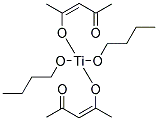 TITANIUM (DIBUTOXY) BIS (ACETYLACETONATE) Struktur