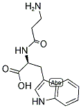 H-BETA-ALA-TRP-OH Struktur