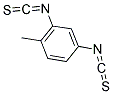 2,4-TOLUENE DIISOTHIOCYANATE Struktur