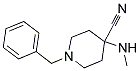 1-BENZYL-4-CYANO-4-(METHYLAMINO)-PIPERIDINE Struktur