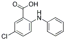 5-CHLORO-2-PHENYLAMINO-BENZOIC ACID Struktur