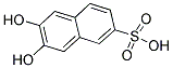 2,3-DIHYDROXYNAPHTHALENE-6-SULFONIC ACID Struktur