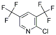 2-CHLORO-3,5-BIS(TRIFLUOROMETHYL)PYRIDINE Struktur