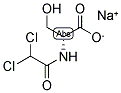 N-DICHLOROACETYL-D-SERINE SODIUM SALT Struktur