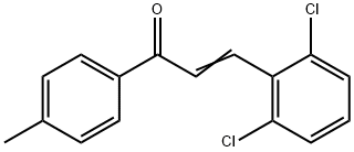 3-(2,6-DICHLOROPHENYL)-1-(4-METHYLPHENYL)PROP-2-EN-1-ONE Struktur