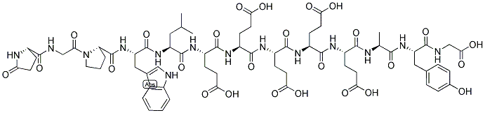 GASTRIN I (1-13) (HUMAN) Struktur