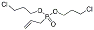 BIS(CHLOROPROPYL)-2-PROPENE PHOSPHONATE Struktur