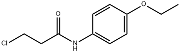 3-CHLORO-N-(4-ETHOXYPHENYL)PROPANAMIDE