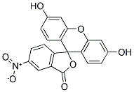 NITROFLUORESCEIN, ISOMER 1 Struktur