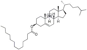 CHOLESTERYL TRIDECANOATE Struktur