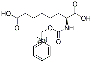 CBZ-L-ALPHA-AMINOSUBERIC ACID Struktur