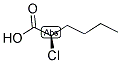 (R)-(+)-2-CHLOROHEXANOIC ACID Struktur