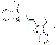 3,3' DIETHYL-SELENOCARBOCYANINE IODIDE Struktur