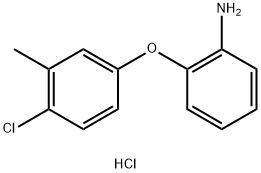 2-(4-CHLORO-3-METHYLPHENOXY)ANILINE Struktur