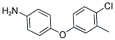 4-(4-CHLORO-3-METHYLPHENOXY)ANILINE Struktur