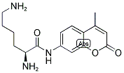 L-LYS-7-AMINO-4-METHYLCOUMARIN Struktur