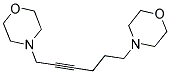 1,6-BIS(MORPHOLINO)-2-HEXYNE Struktur