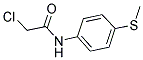 2-CHLORO-N-[4-(METHYLTHIO)PHENYL]ACETAMIDE Struktur