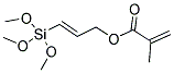 METHACRYLOXYPROPENYL TRIMETHOXYSILANE Struktur