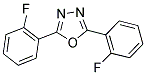 2,5-BIS(2-FLUOROPHENYL)-1,3,4-OXADIAZOLE Struktur