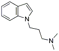 N-(3-DIMETHYLAMINOPROPYL)INDOLE Struktur