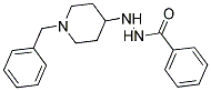 4-(BENZOYLHYDRAZINO)-1-BENZYLPIPERIDINE Struktur