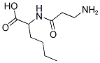 B-ALANYL-DL-NORLEUCINE Struktur