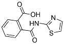 2-[(1,3-THIAZOL-2-YLAMINO)CARBONYL]BENZOIC ACID Struktur