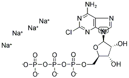 2-CHLORO-ATP TETRASODIUM Struktur