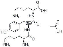 LYS-TYR-LYS ACETATE SALT Struktur