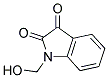 1-(HYDROXYMETHYL)-1H-INDOLE-2,3-DIONE Struktur