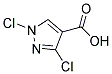 2,5-DICHLORO-4-PYRAZOLIC ACID Struktur