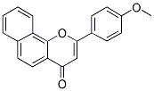 4'-METHOXY-ALPHA-NAPHTHOFLAVONE Struktur