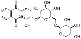 BETA-2-ALIZARIN PRIMEVEROSIDE Struktur