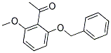 2-BENZYLOXY-6-METHOXYACETOPHENONE Struktur