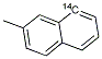 2-METHYLNAPHTHALENE-8-14C Struktur