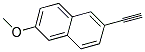 2-ETHYNYL-6-METHOXYNAPHTHALENE Struktur