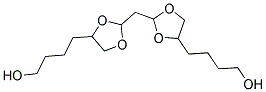 2,2'-METHYLENEBIS(1,3-DIOXOLANE-4-BUTANOL) Struktur