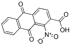 1-NITRO-9,10-DIOXO-9,10-DIHYDRO-ANTHRACENE-2-CARBOXYLIC ACID Struktur