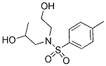 N-(2-HYDROXYETHYL)-N-(2-HYDROXYPROPYL)-P-TOLUENESULFONAMIDE Struktur