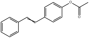 4-ACETOXYSTILBENE Struktur