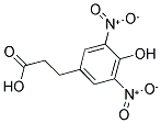 3-(4-HYDROXY-3,5-DINITROPHENYL)PROPANOIC ACID Struktur